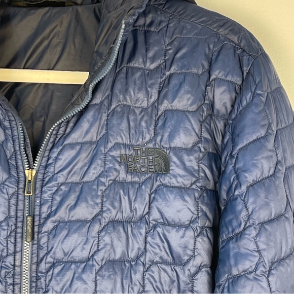 TNF The North Face Thermoball Jacket Men’s M Urban Matte Blue GUC - Picture 3 of 9